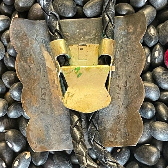 native American Indian Zuni Bolo tie - Picture 6 of 12